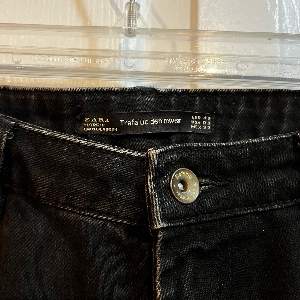 Zara Women's Dark Denim Jeans